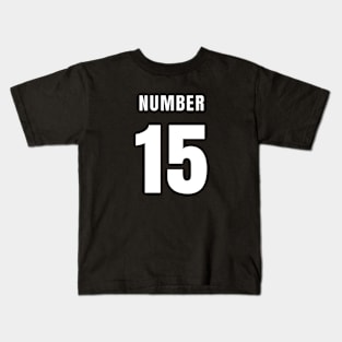 NUMBER 15 FRONT-PRINT Kids T-Shirt